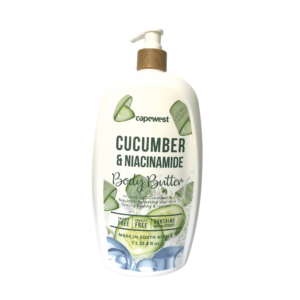 Cucumber & Niacinamide Body Butter by Capewest