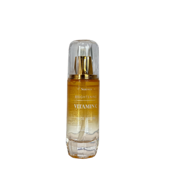 Serenity Brightening Face Serum Website Serenity Brightening Vitamin C Face Serum – 60ml bottle packed with antioxidants to brighten skin, fade dark spots, and boost glow.