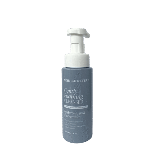 Skin Boosters Gently Foaming Cleanser with Hyaluronic Acid and Ceramides – 310ml hydrating face wash for dry and sensitive skin.
