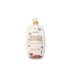 Capewest Cocoa Butter & Retinol Body Butter – Hydrating and Firming Skincare for Smooth, Glowing Skin