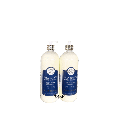 ERBARIO TOSCANO Shea Butter Soothing Body Wash made in Italy, a creamy moisturizing shower gel for dry skin.