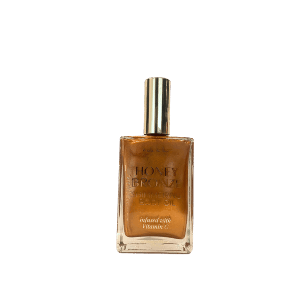 Shimmering Body Oil with Vitamin C – Honey Bronze Glow for Skin