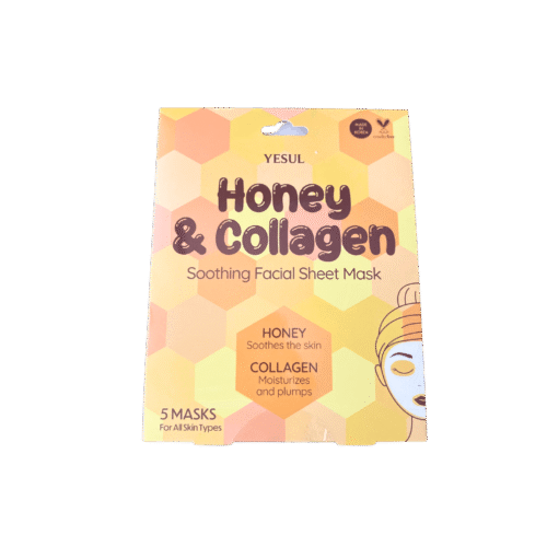 Honey & Collagen Soothing Facial Sheet Mask | Korean Skincare by YESUL