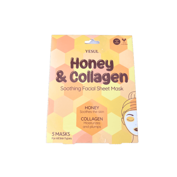 Honey & Collagen Soothing Facial Sheet Mask | Korean Skincare by YESUL