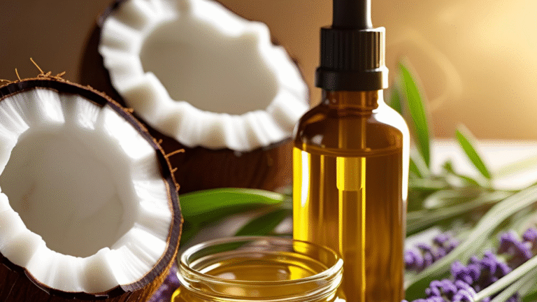 image of body oil ingredients