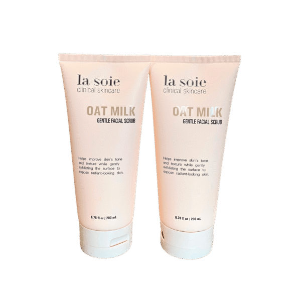 Oat Milk Gentle Facial Scrub (2-Pack)