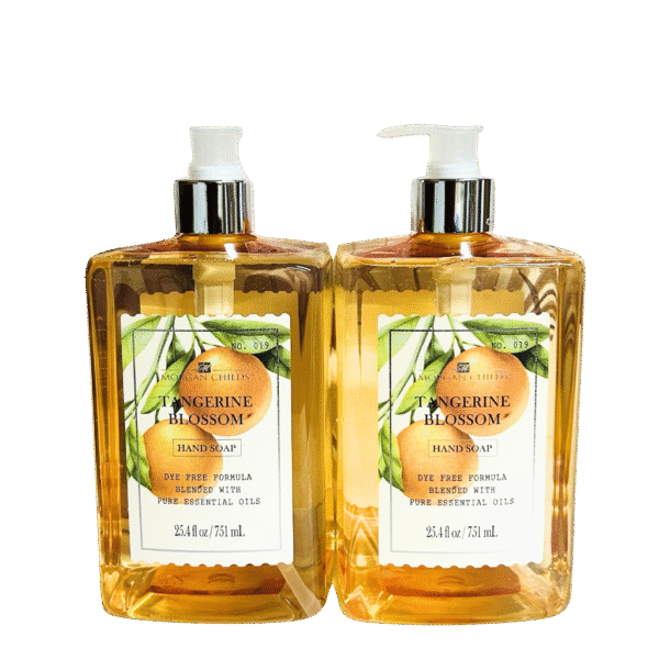 Tangerine Blossom Hand Soap (2-Pack) – Pure Essential Oils | Morgan Childs