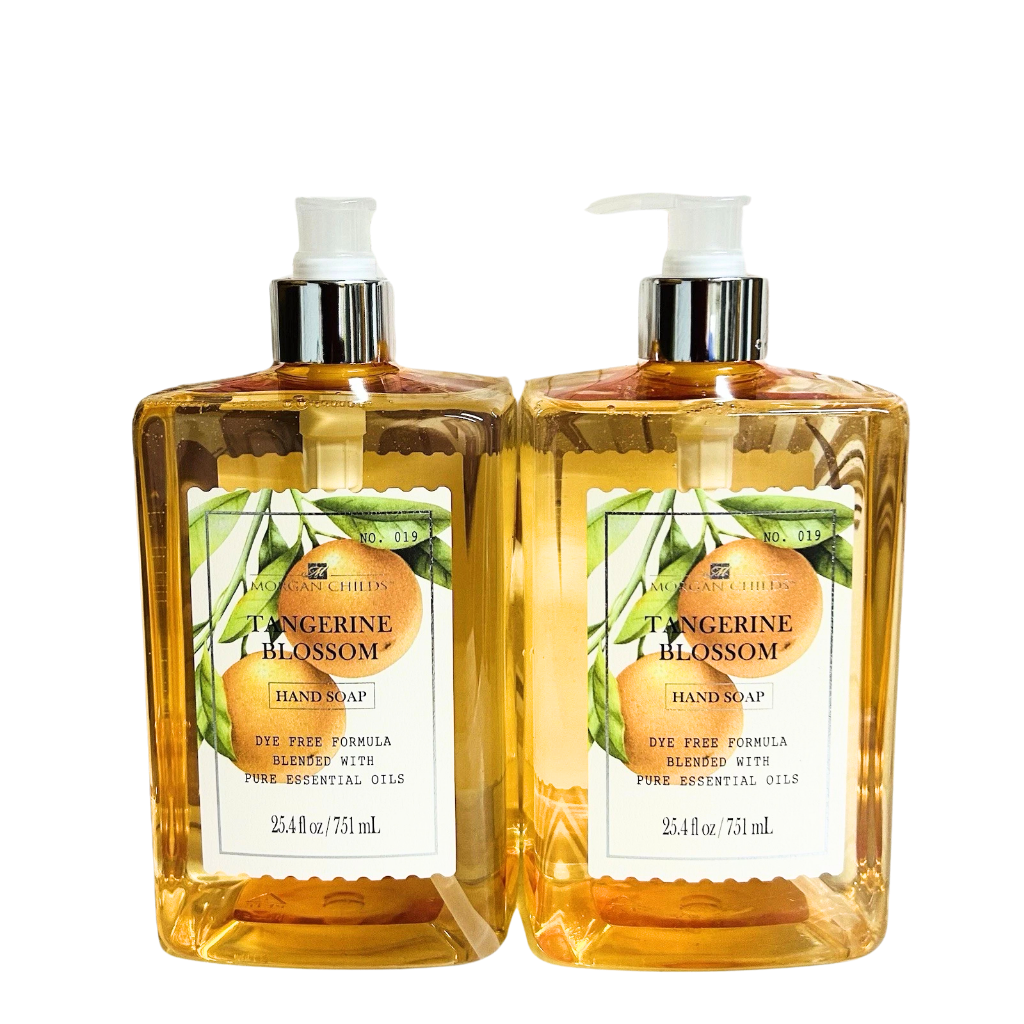 Tangerine Blossom Hand Soap (2-Pack) – Pure Essential Oils | Morgan Childs