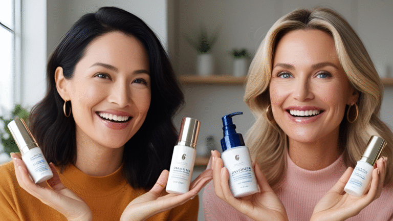 Two ladies showcasing Skincare products image