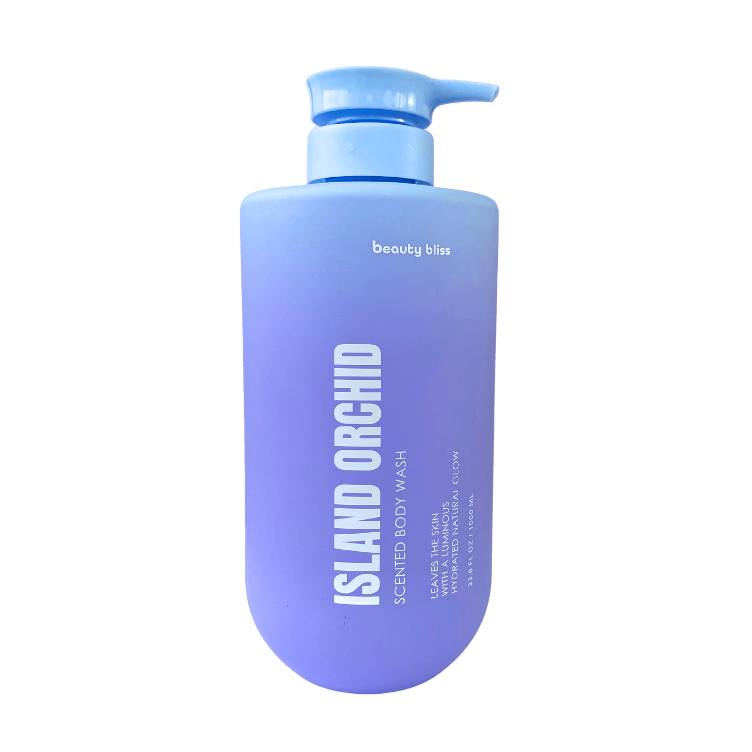 Beauty Bliss Island Orchid Body Wash – tropical floral-scented body wash in a sleek bottle