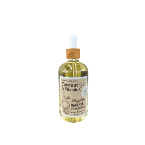 coconut hibiscus body oil
