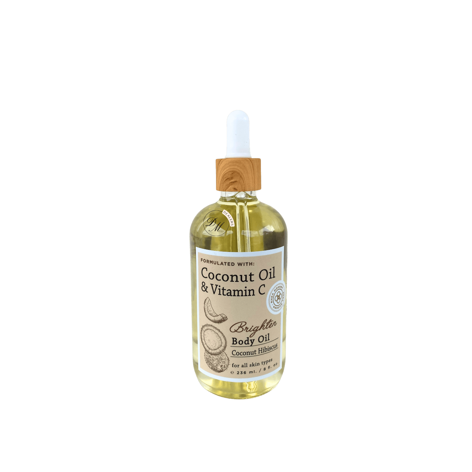 coconut hibiscus body oil