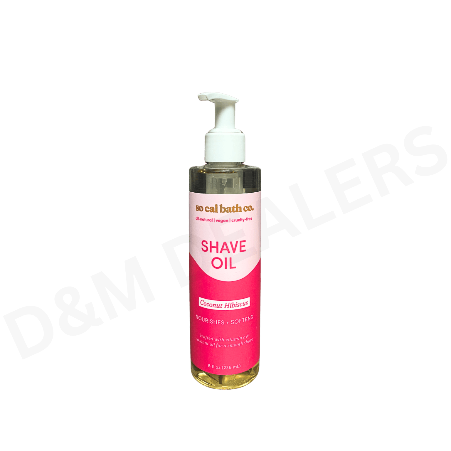 So Cal Bath Co. Shave Oil – Coconut Hibiscus