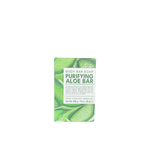 Purifying Aloe Vera body soap bar made in Israel