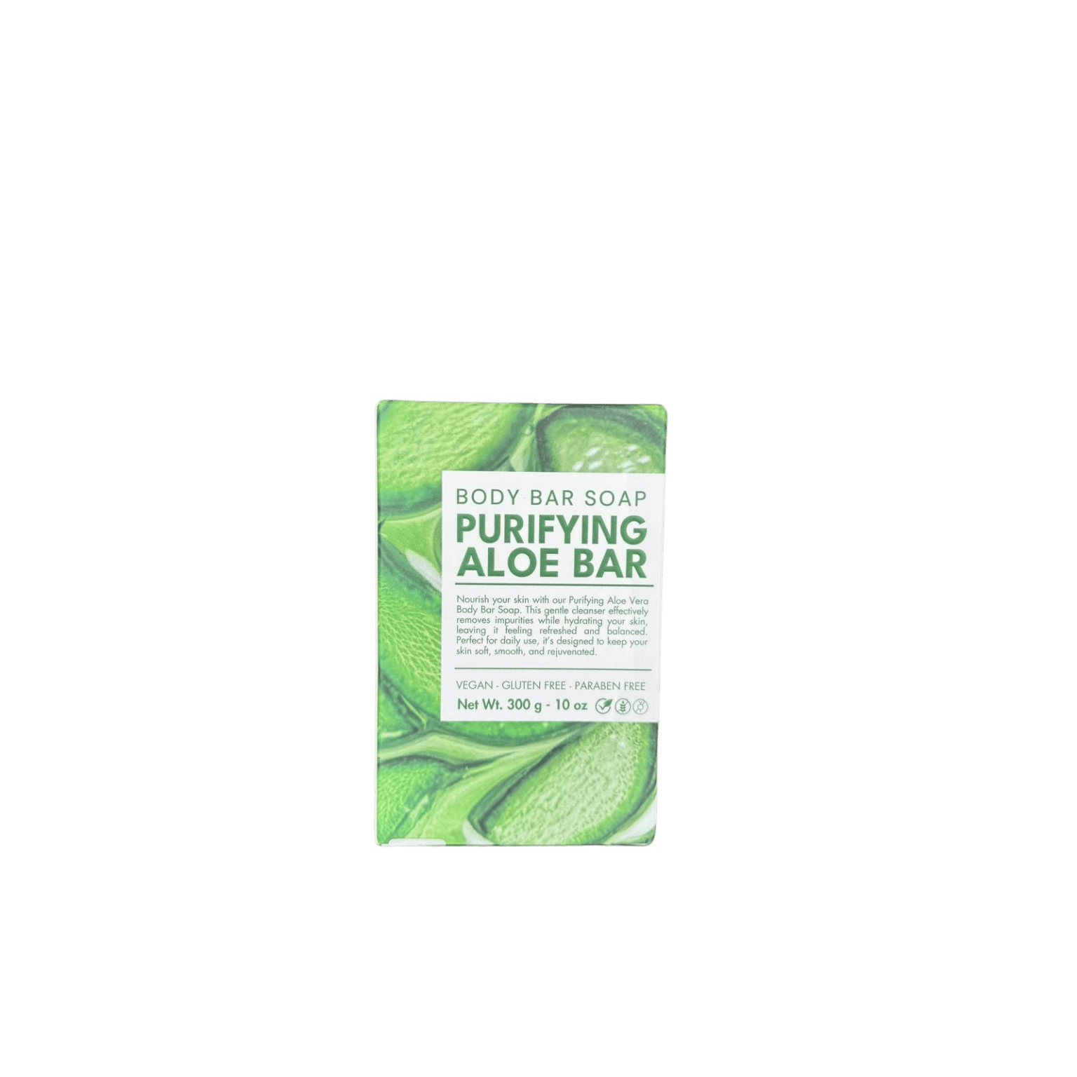 Purifying Aloe Vera body soap bar made in Israel