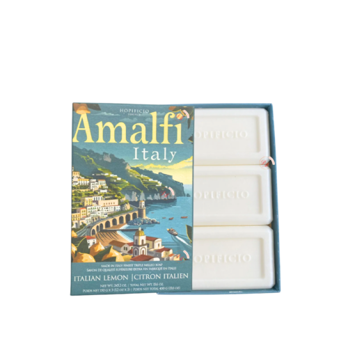 H₂OPIFICIO Amalfi Lemon Citron Soap Bar 3-piece
