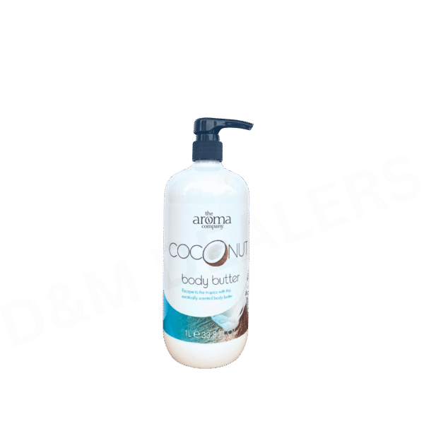 Coconut body butter website-3 The Aroma company coconut body butter