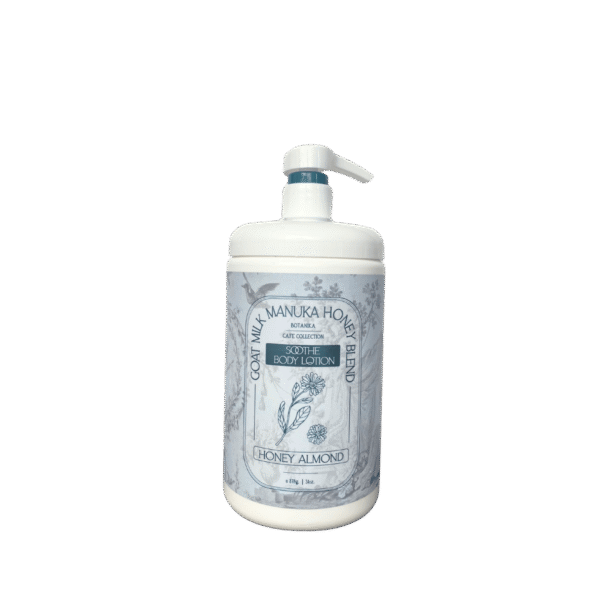 Botanika Goat Milk and Manuka Honey Body Lotion with honey almond scent