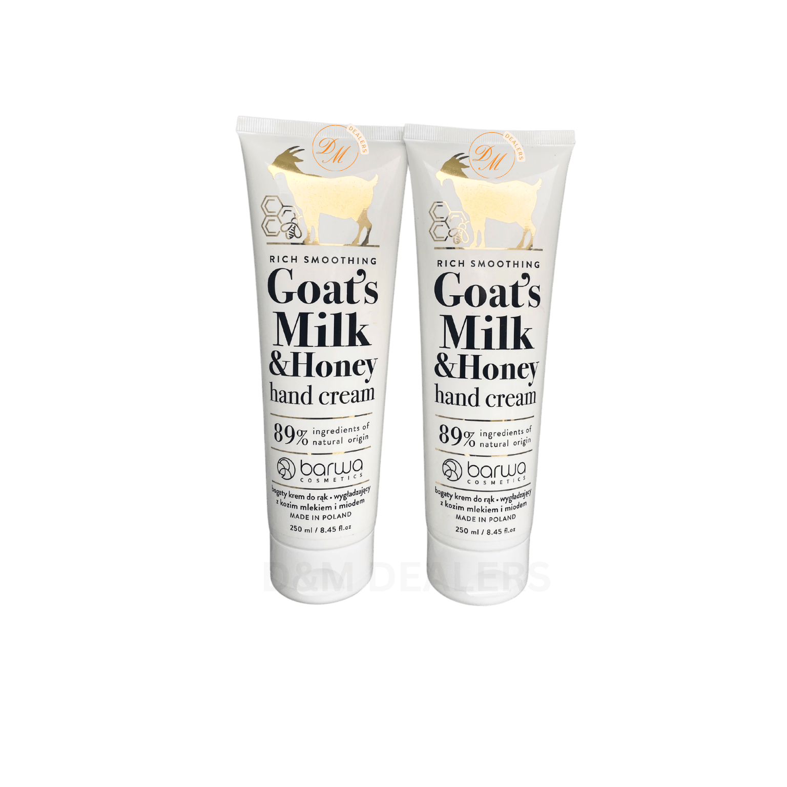 Rich goat’s milk and honey hand cream smooths dry hands and delivers deep daily nourishment. Made in Poland.