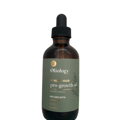 Oliology Pro-Growth Hair Oil with rosemary, mint, and biotin