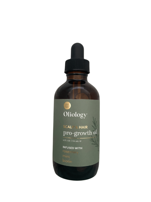 Oliology Pro-Growth Hair Oil with rosemary, mint, and biotin