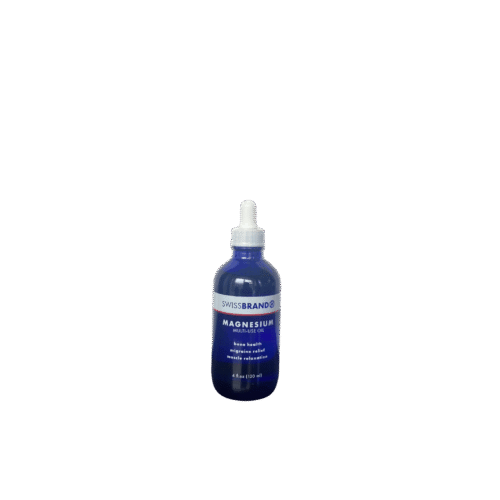 SWISSBRAND Magnesium Multi-Use Oil bottle for muscle and skin relief