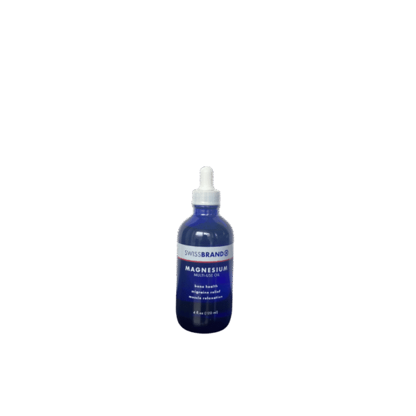 SWISSBRAND Magnesium Multi-Use Oil bottle for muscle and skin relief
