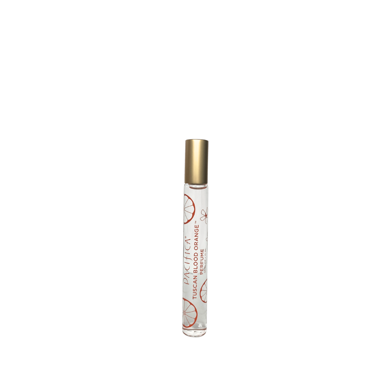 Pacifica Tuscan Blood Orange Roll-On Perfume in micro-batch formula—bright citrus scent with red raspberry and mandarin notes.