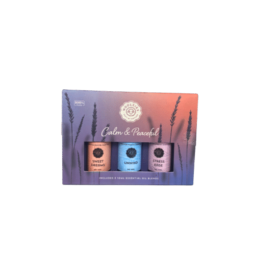 Woolzies Sweet Dreams, Unwind, and Stress Ease essential oil blend trio