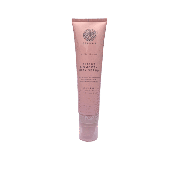 Lacuna Bright & Smooth Body Serum tube