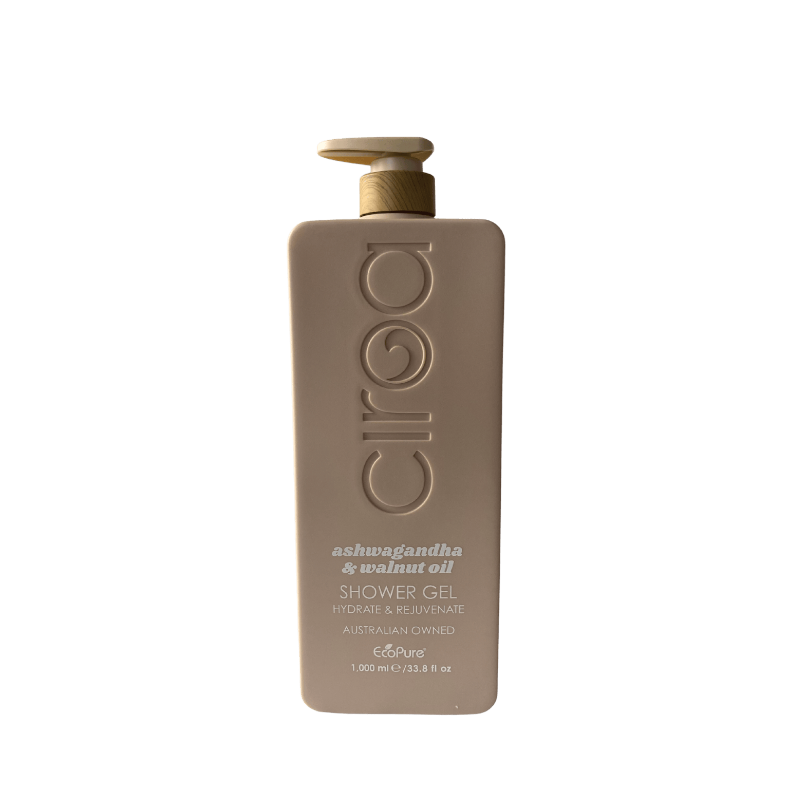 CIROA Ashwagandha & Walnut Oil Shower Gel bottle