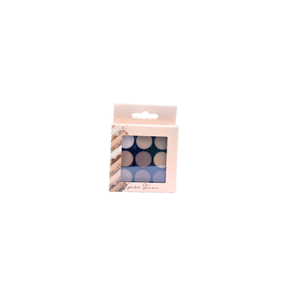 Gold Stone Website MAX STUDIO Gold Stone Eyeshadow Palette with 9 warm shimmer and matte shades