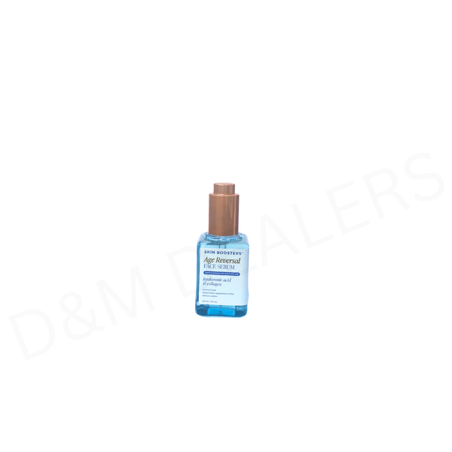 SKIN BOOSTERS Age Reversal Face Serum – Anti-aging formula with hyaluronic acid and collagen for hydrated, firmer skin