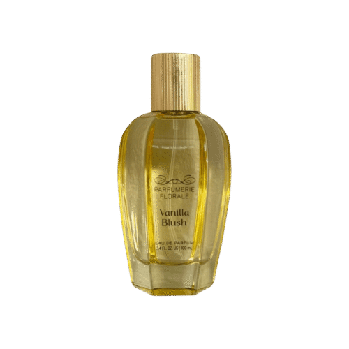 Elegant bottle of Parfumerie Florale Vanilla Blush Eau De Parfum by Tru Fragrance & Beauty, 3.4 fl oz,