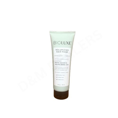 Bioluxe Volumizing Hair Mask with Biotin, Castor Oil and Hyaluronic Acid