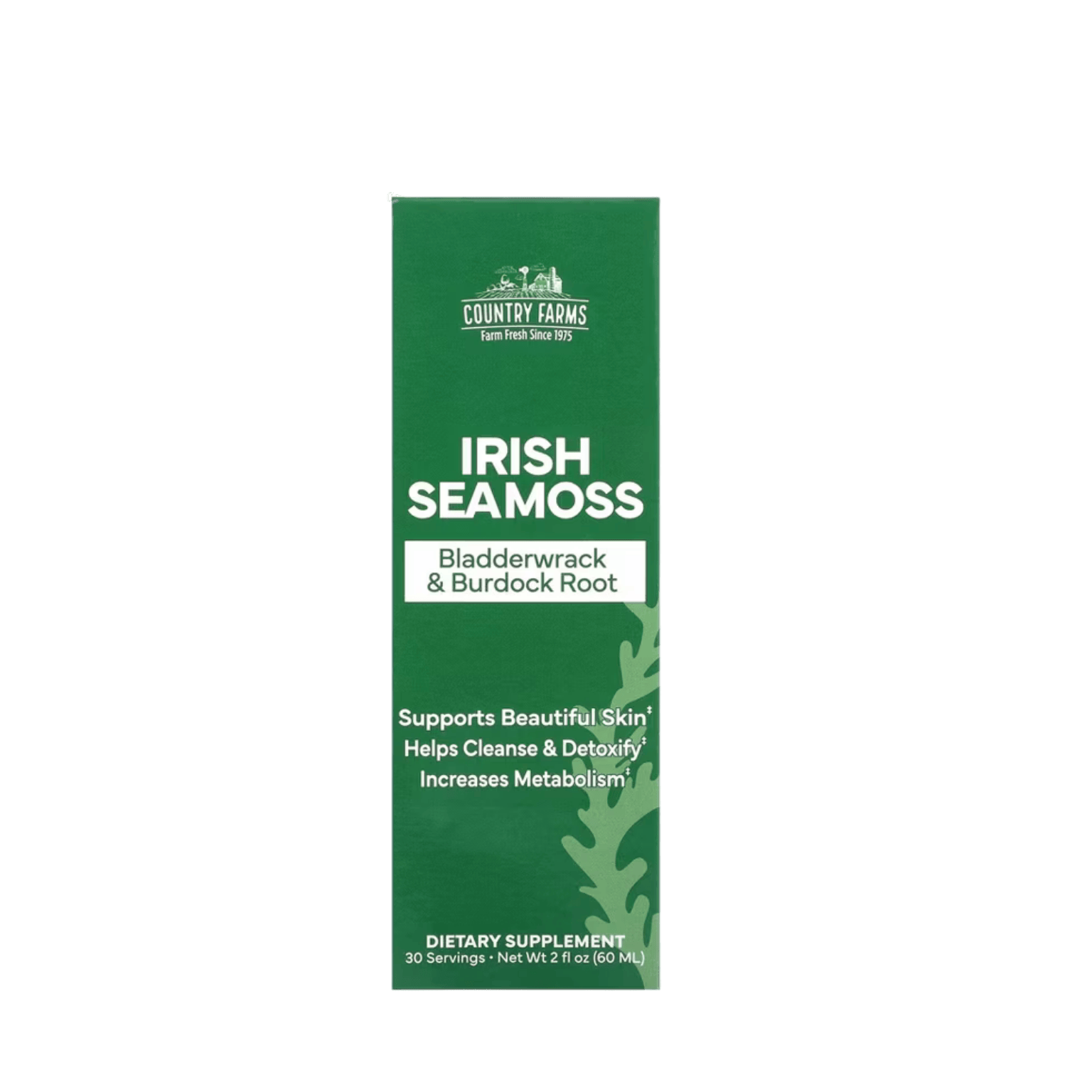 Country Farms Irish Sea Moss Bladderwrack & Burdock Root