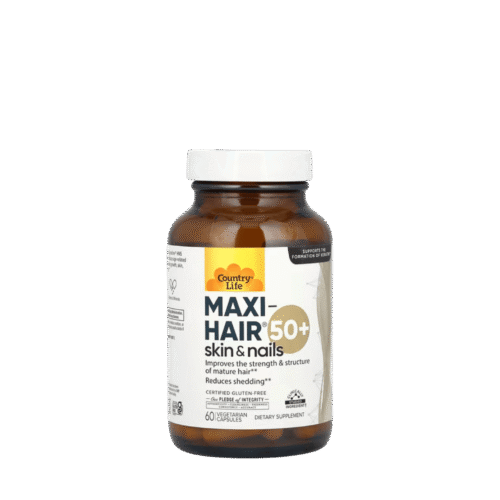 Country Life Maxi-Hair Skin & Nails 50+ – gluten-free vegetarian capsules