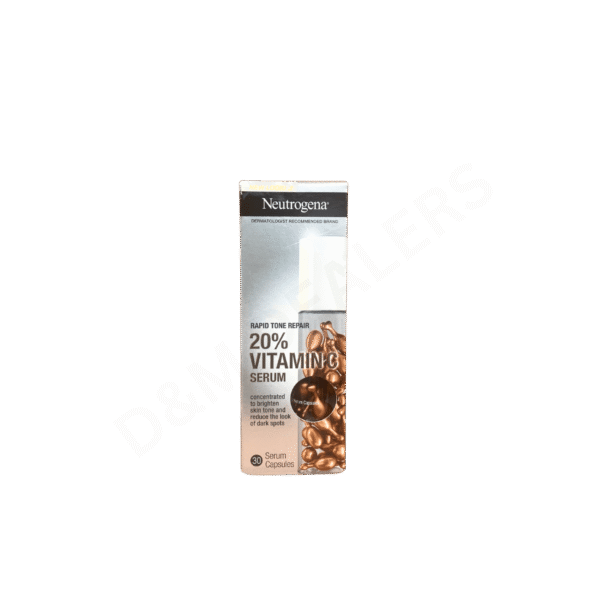 Neutrogena Serum (1024 x 1024 px) Neutrogena Rapid Tone Repair 20% Vitamin C Serum Capsules