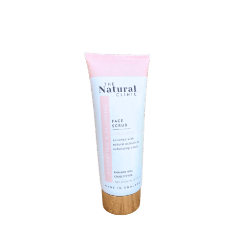 The Natural Clinic Face Scrub with Hyaluronic Acid