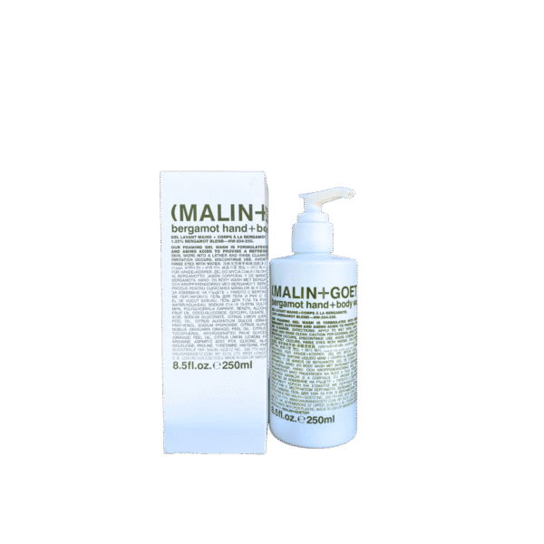 Malin + Goetz Bergamot Hand and Body Wash – Citrus-scented gel cleanser for hands and body