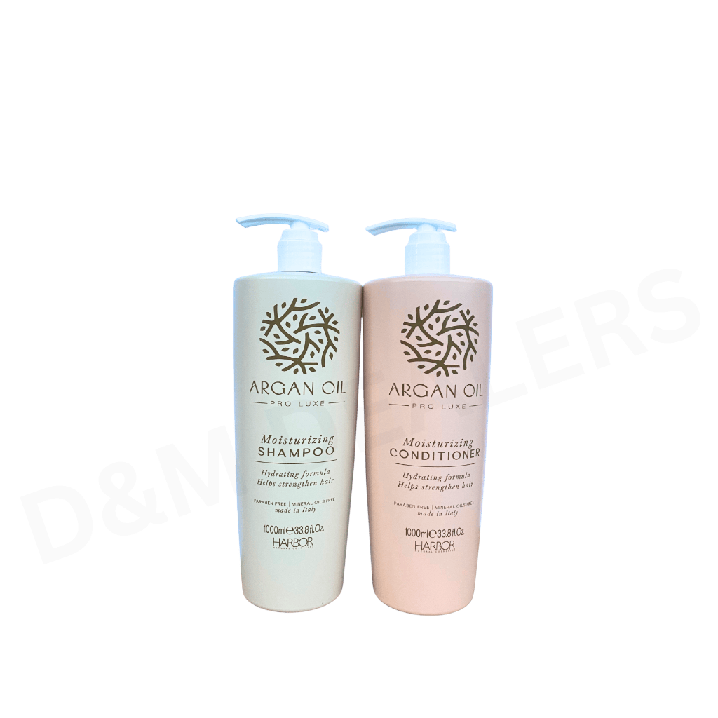 Harbor Natural Cosmetics Argan Oil Pro Luxe Moisturizing Shampoo & Conditioner