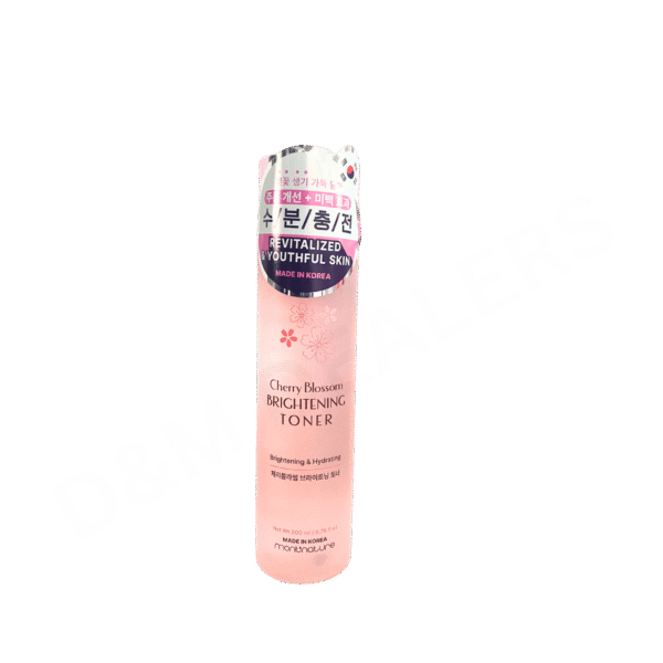 Montnature Cherry Blossom Brightening Toner – Korean brightening and hydrating toner