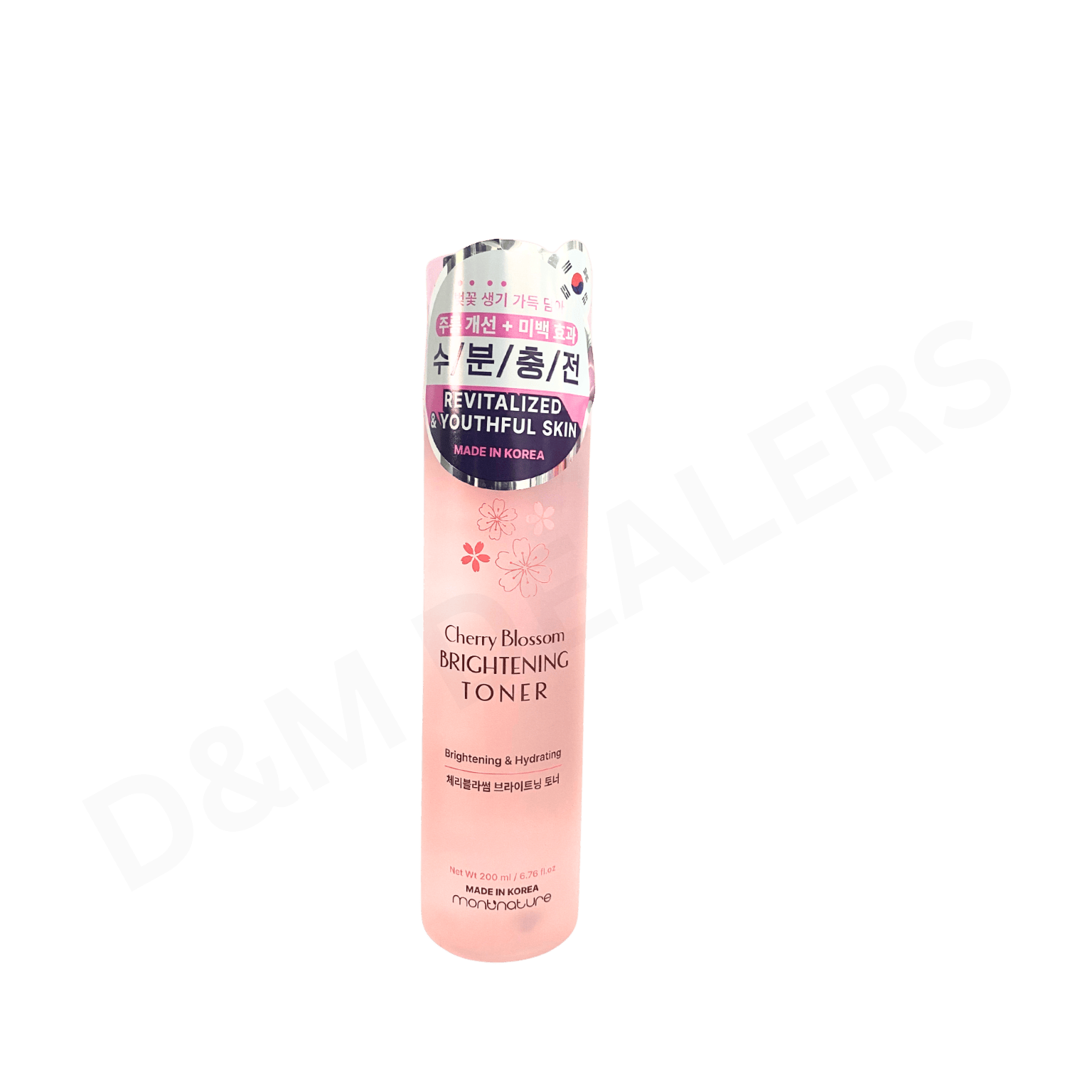 Montnature Cherry Blossom Brightening Toner – Korean brightening and hydrating toner