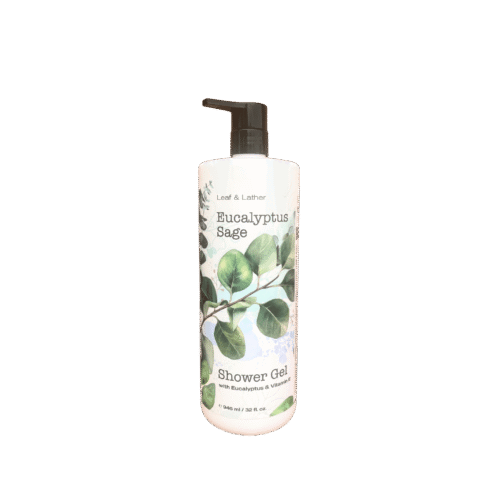 Leaf & Lather Eucalyptus & Sage Shower Gel with vitamin E