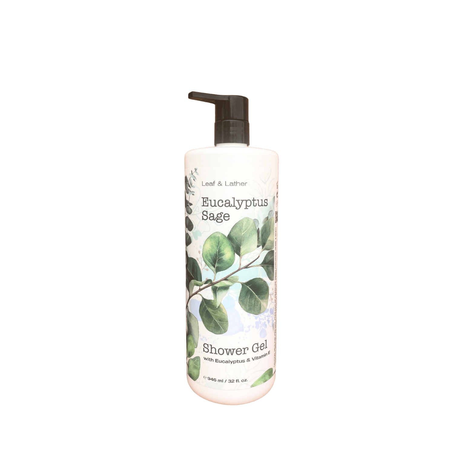 Leaf & Lather Eucalyptus & Sage Shower Gel with vitamin E