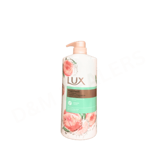 LUX Fresh Peach Refreshing Body Wash with everscent essential oil