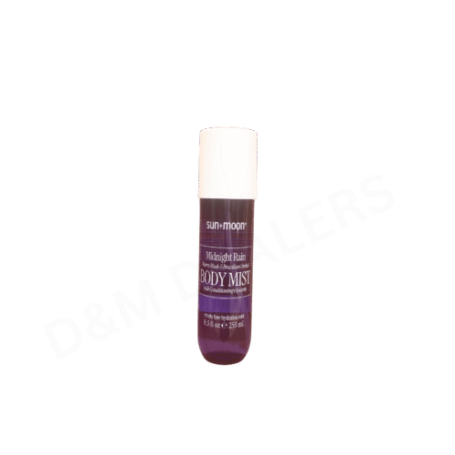 Sun + Moon Midnight Rain Body Mist with warm musk, Brazilian orchid, and conditioning glycerin