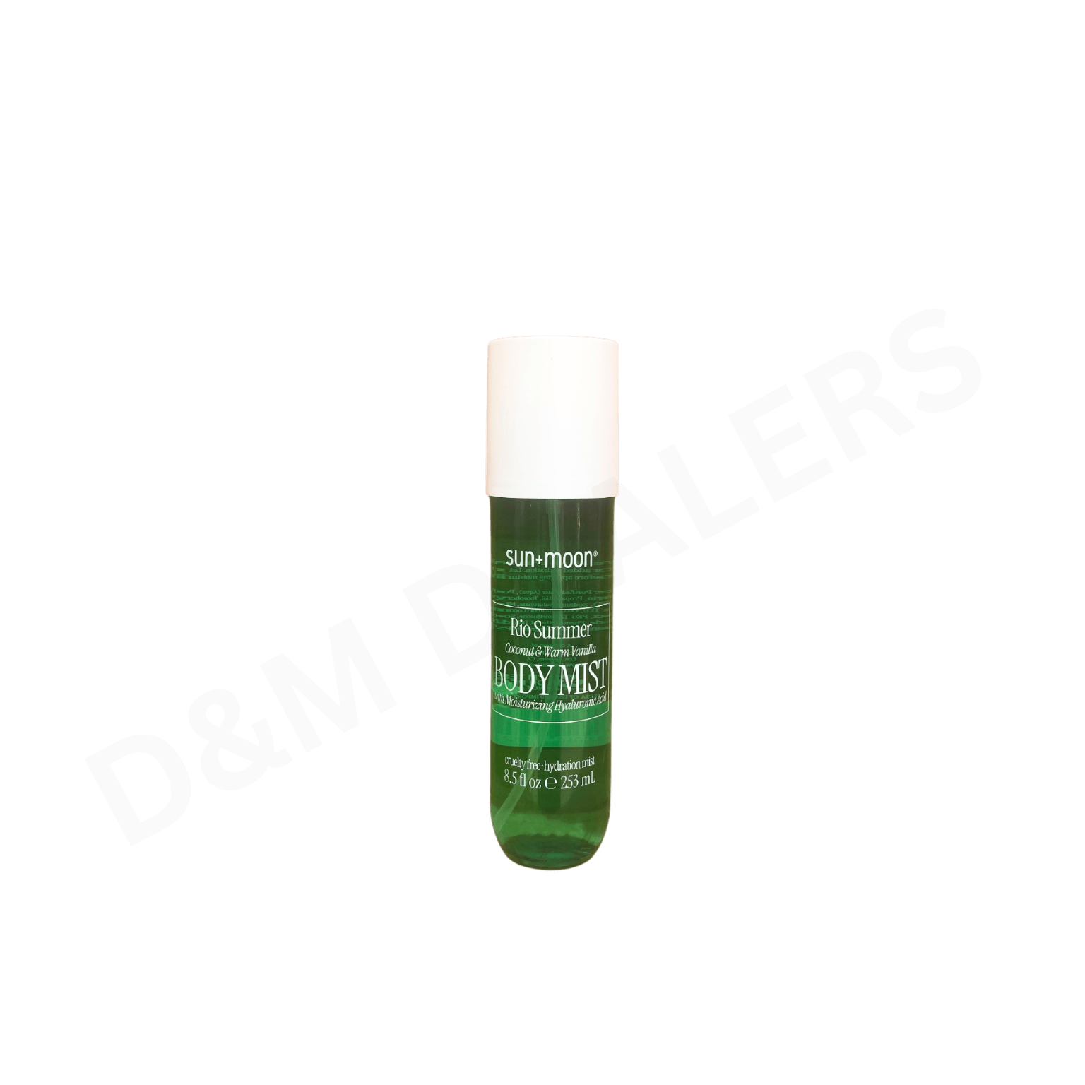 Sun + Moon Rio Summer Body Mist – Coconut & Warm Vanilla with Moisturizing Hyaluronic Acid