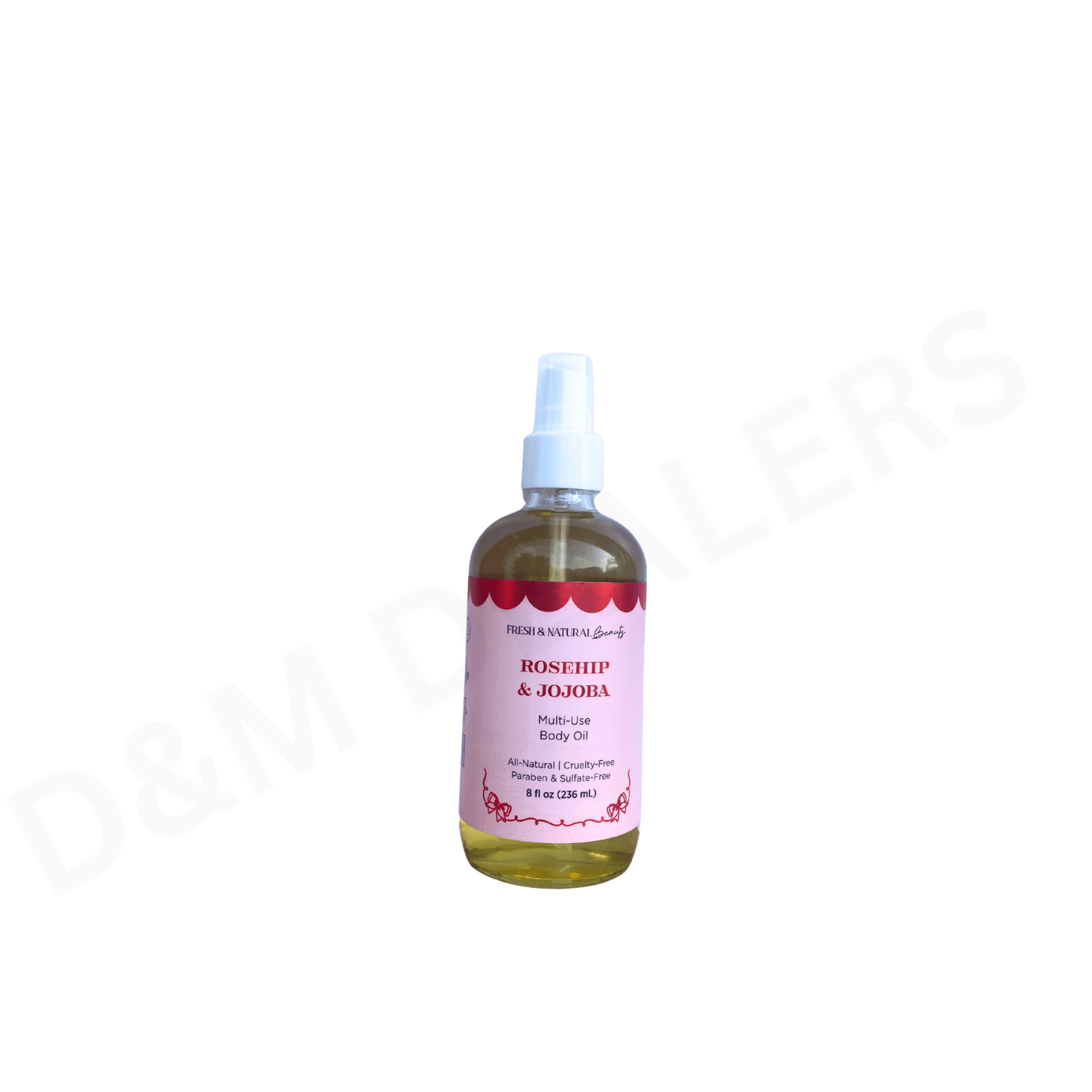 Fresh Naturals Rosehip & Jojoba Multi-Use Body Oil – natural, cruelty-free body oil