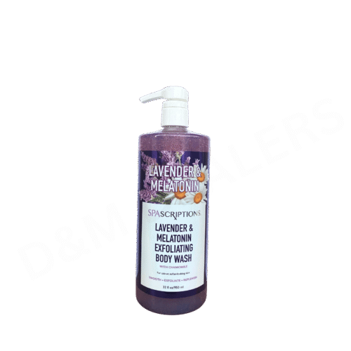 Spascriptions Lavender Melatonin body wash with Chamomile